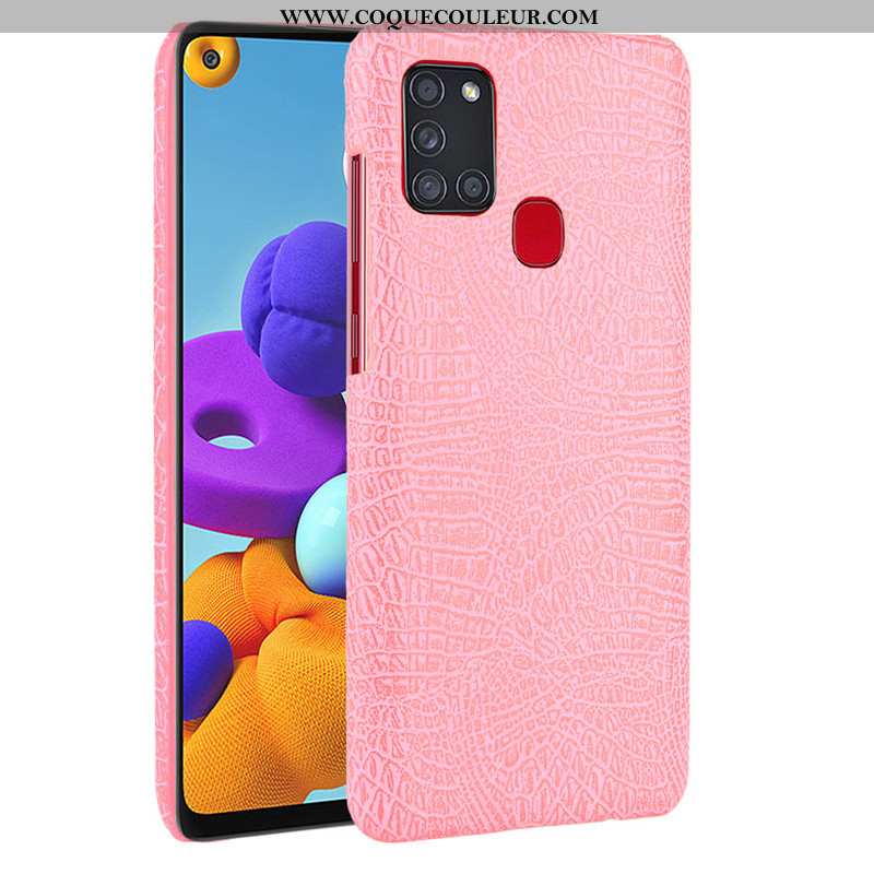 Étui Samsung Galaxy A21s Modèle Fleurie Téléphone Portable Noir, Coque Samsung Galaxy A21s Protectio