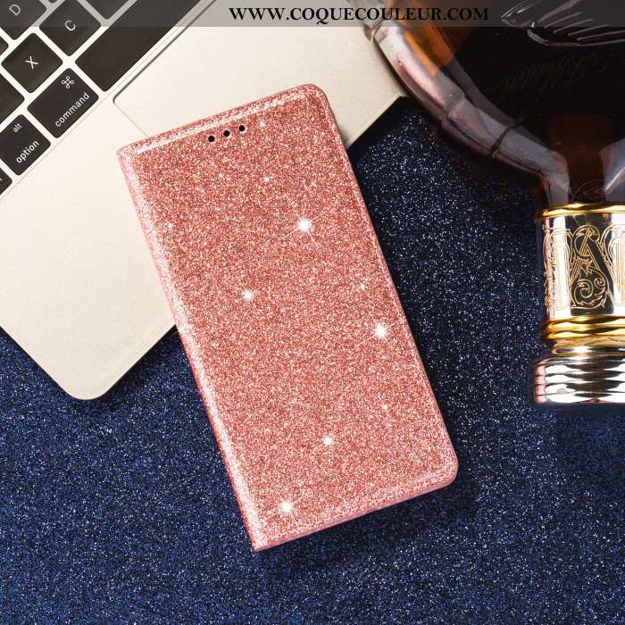 Coque Samsung Galaxy A21s Cuir Rose Incassable, Housse Samsung Galaxy A21s Silicone Tout Compris Noi