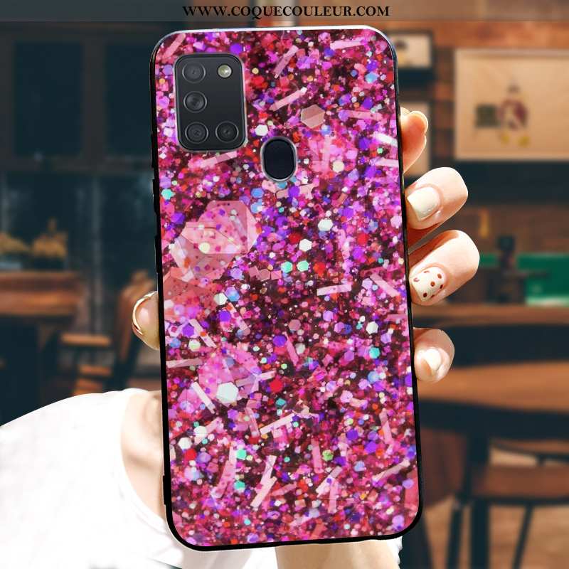 Étui Samsung Galaxy A21s Tendance Mode Tout Compris, Coque Samsung Galaxy A21s Modèle Fleurie Téléph