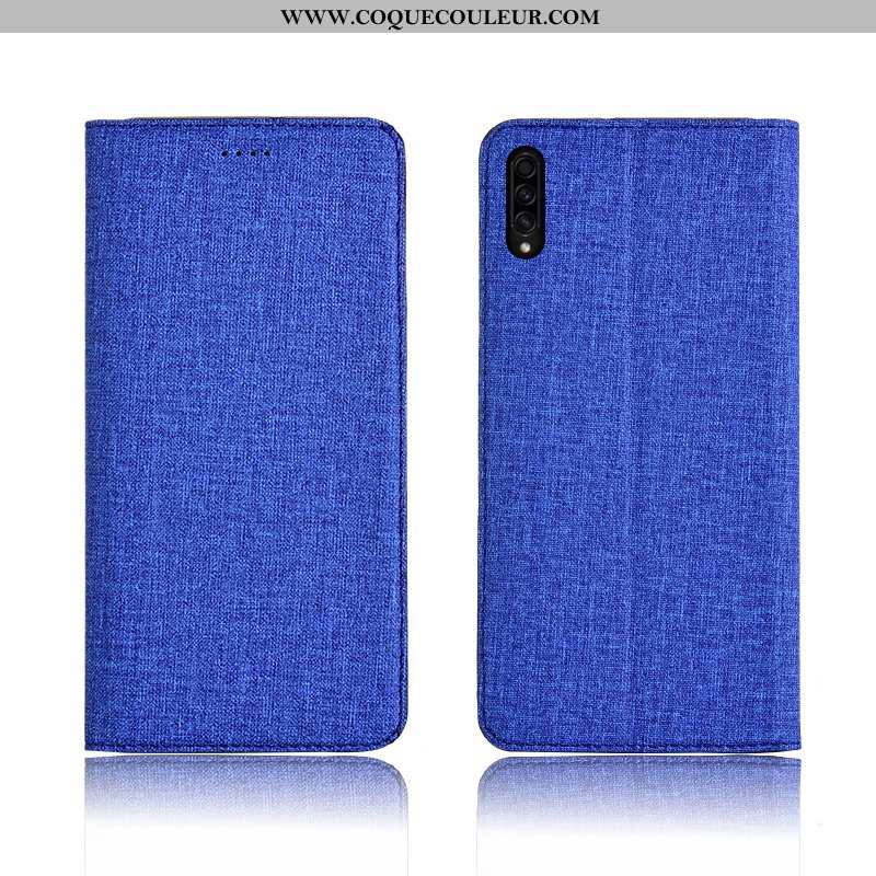 Étui Samsung Galaxy A30s Délavé En Daim Fluide Doux Silicone, Coque Samsung Galaxy A30s Tendance Éto