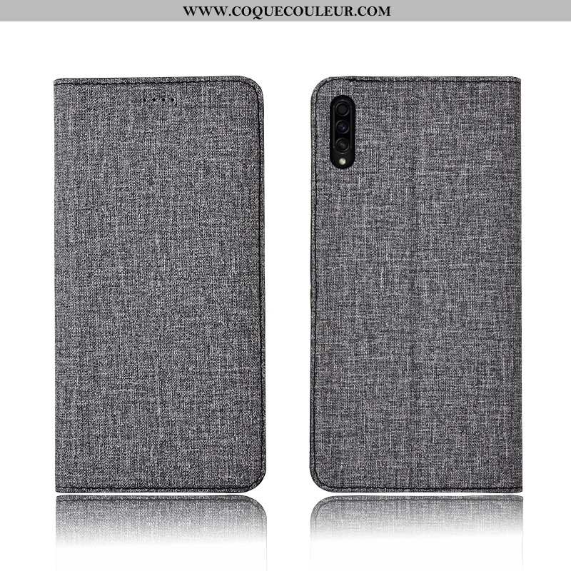 Étui Samsung Galaxy A30s Délavé En Daim Fluide Doux Silicone, Coque Samsung Galaxy A30s Tendance Éto