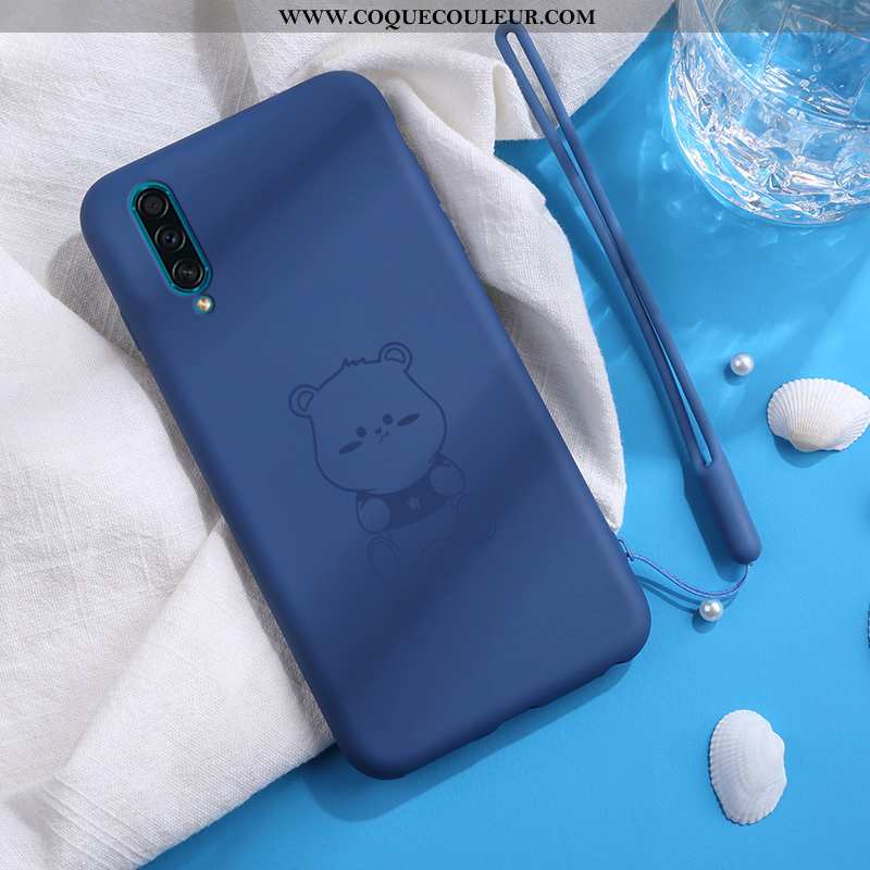 Coque Samsung Galaxy A30s Légère Téléphone Portable Vert, Housse Samsung Galaxy A30s Silicone Net Ro