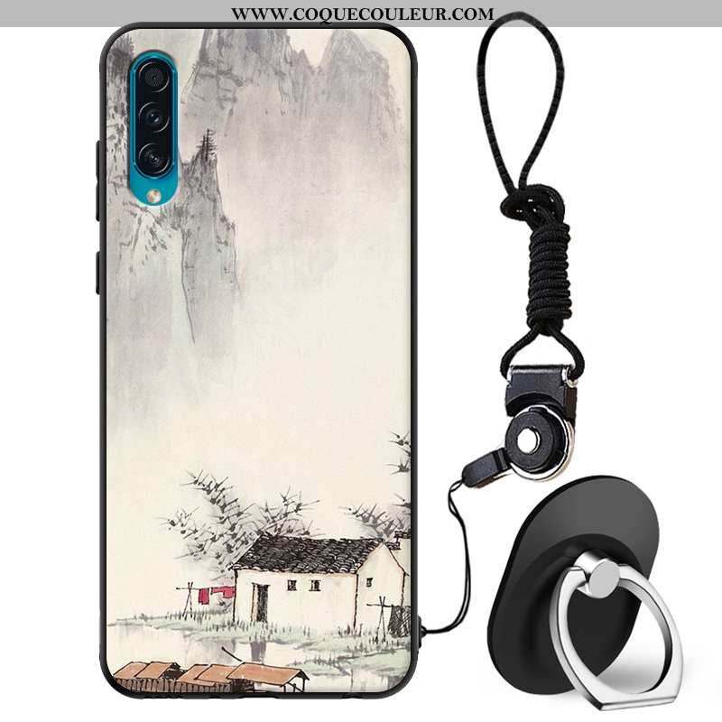 Coque Samsung Galaxy A30s Protection Étui Blanc, Housse Samsung Galaxy A30s Dessin Animé Incassable 