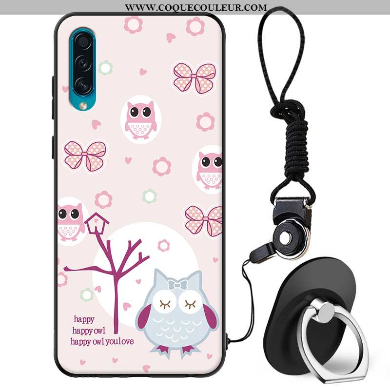 Coque Samsung Galaxy A30s Protection Étui Blanc, Housse Samsung Galaxy A30s Dessin Animé Incassable 