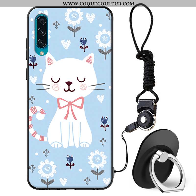 Coque Samsung Galaxy A30s Protection Étui Blanc, Housse Samsung Galaxy A30s Dessin Animé Incassable 