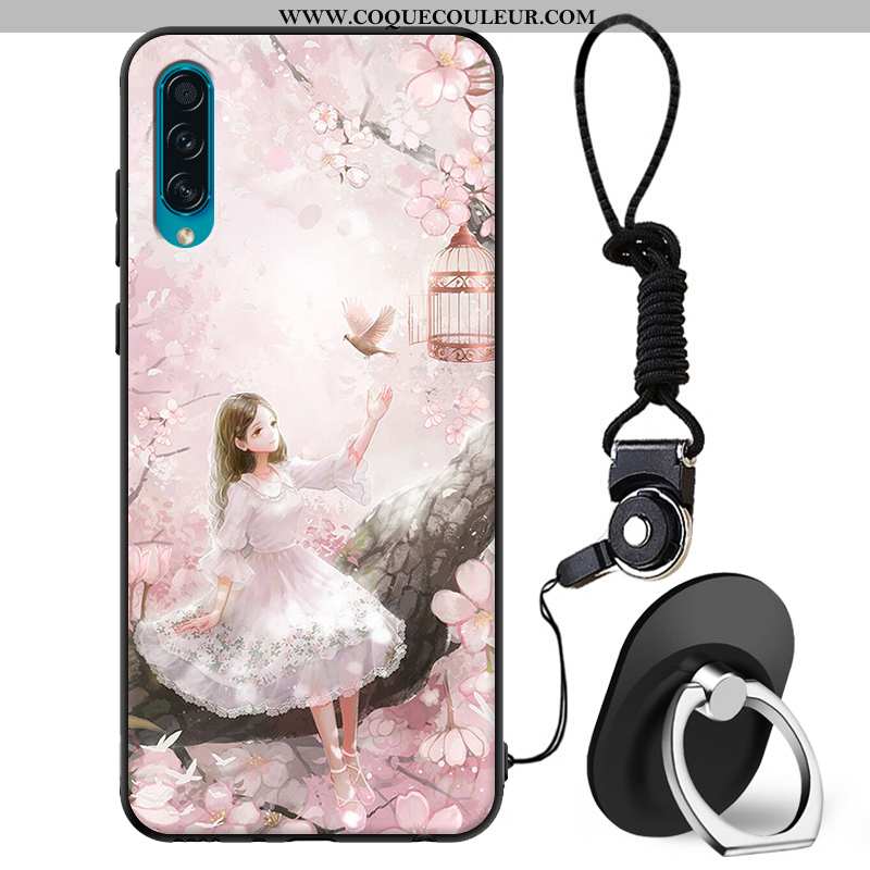 Coque Samsung Galaxy A30s Protection Étui Blanc, Housse Samsung Galaxy A30s Dessin Animé Incassable 