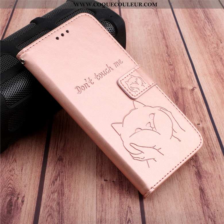 Étui Samsung Galaxy A30s Protection Coque Étui, Samsung Galaxy A30s Cuir Rose