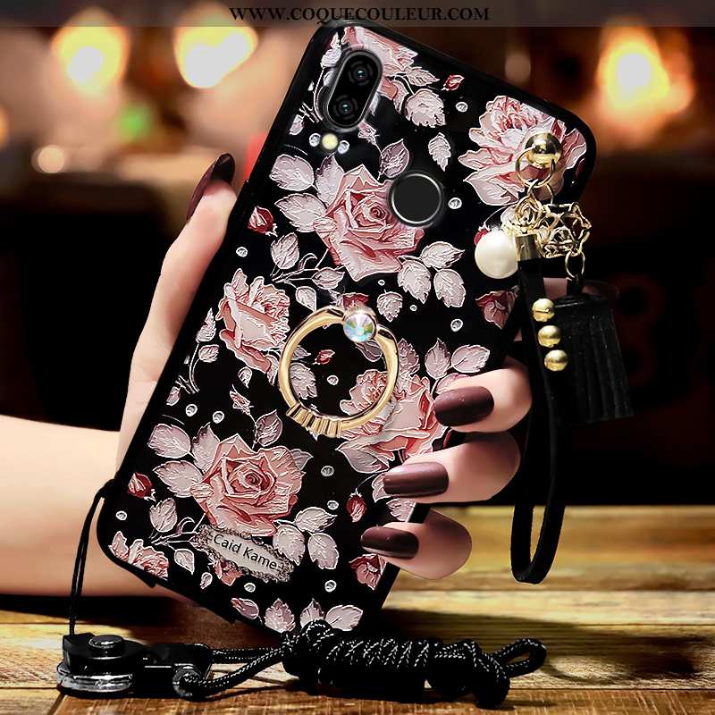 Étui Samsung Galaxy A40 Incruster Strass Fluide Doux Support, Coque Samsung Galaxy A40 Ornements Sus