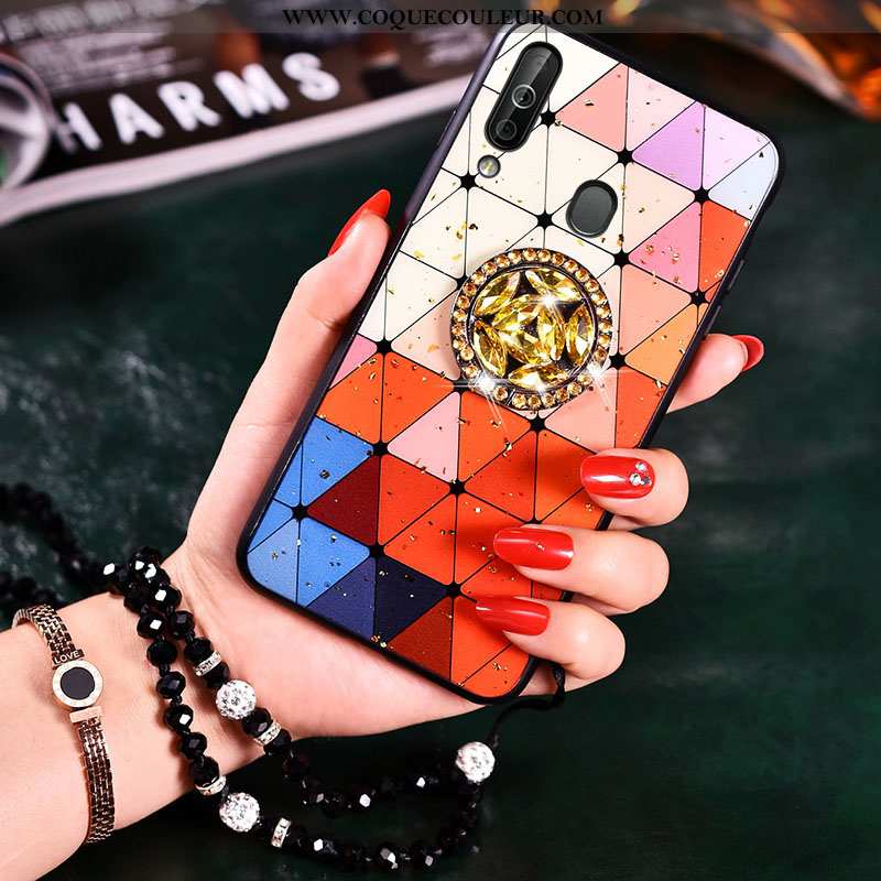 Housse Samsung Galaxy A40s Fluide Doux Personnalité Coque, Étui Samsung Galaxy A40s Silicone Diffici