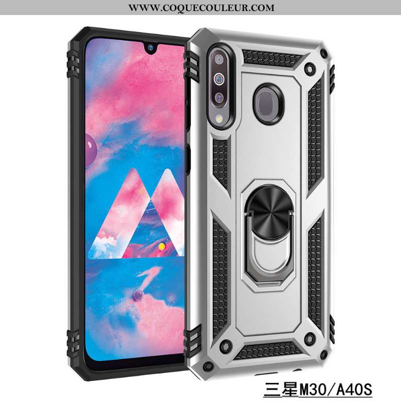 Étui Samsung Galaxy A40s Tendance Anneau Silicone, Coque Samsung Galaxy A40s Fluide Doux Nouveau Rou