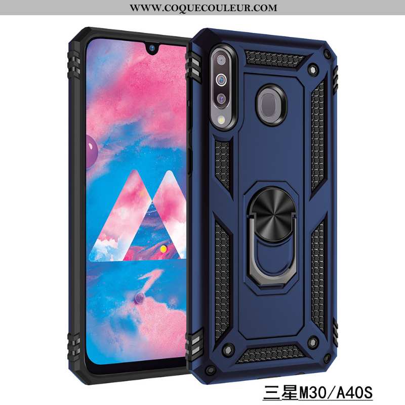 Étui Samsung Galaxy A40s Tendance Anneau Silicone, Coque Samsung Galaxy A40s Fluide Doux Nouveau Rou