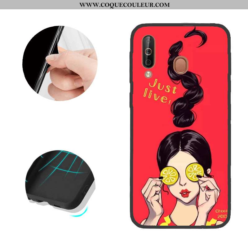 Étui Samsung Galaxy A40s Modèle Fleurie Téléphone Portable, Coque Samsung Galaxy A40s Noir Étoile