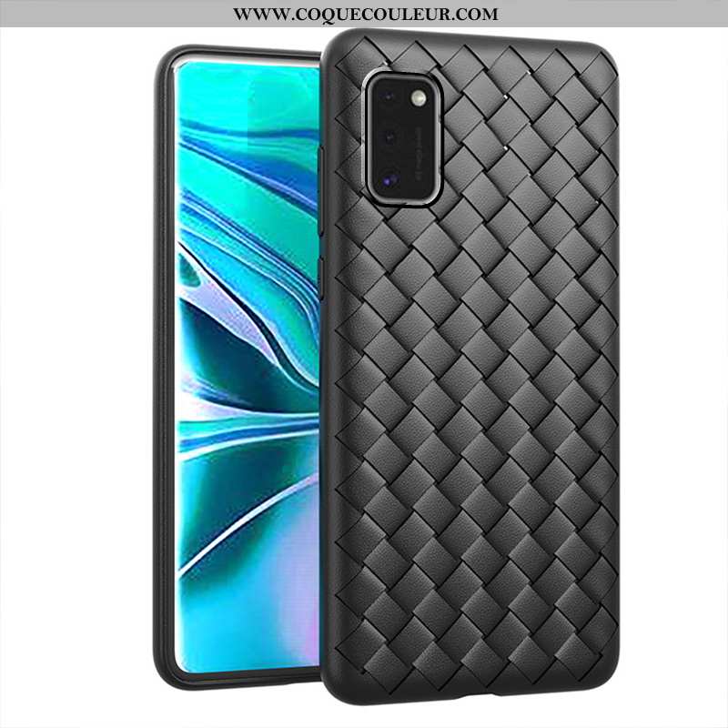 Coque Samsung Galaxy A41 Protection Téléphone Portable Tissage, Housse Samsung Galaxy A41 Personnali