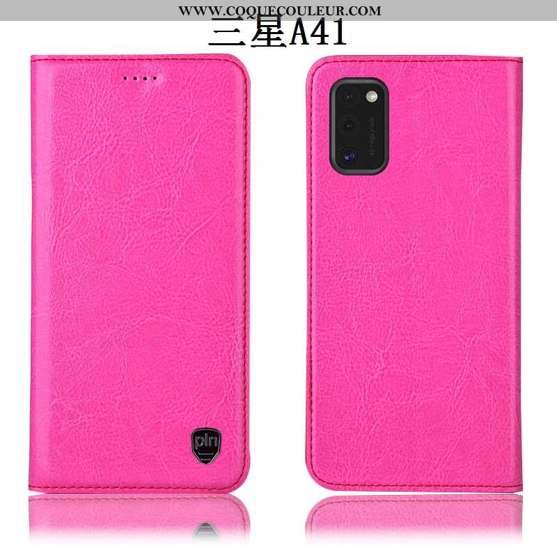 Étui Samsung Galaxy A41 Modèle Fleurie Tout Compris Incassable, Coque Samsung Galaxy A41 Protection 