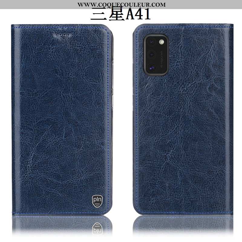 Étui Samsung Galaxy A41 Modèle Fleurie Tout Compris Incassable, Coque Samsung Galaxy A41 Protection 