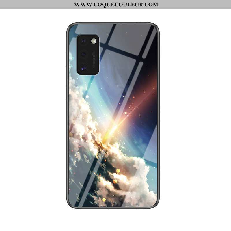 Coque Samsung Galaxy A41 Tendance Nouveau Incassable, Housse Samsung Galaxy A41 Silicone Tout Compri