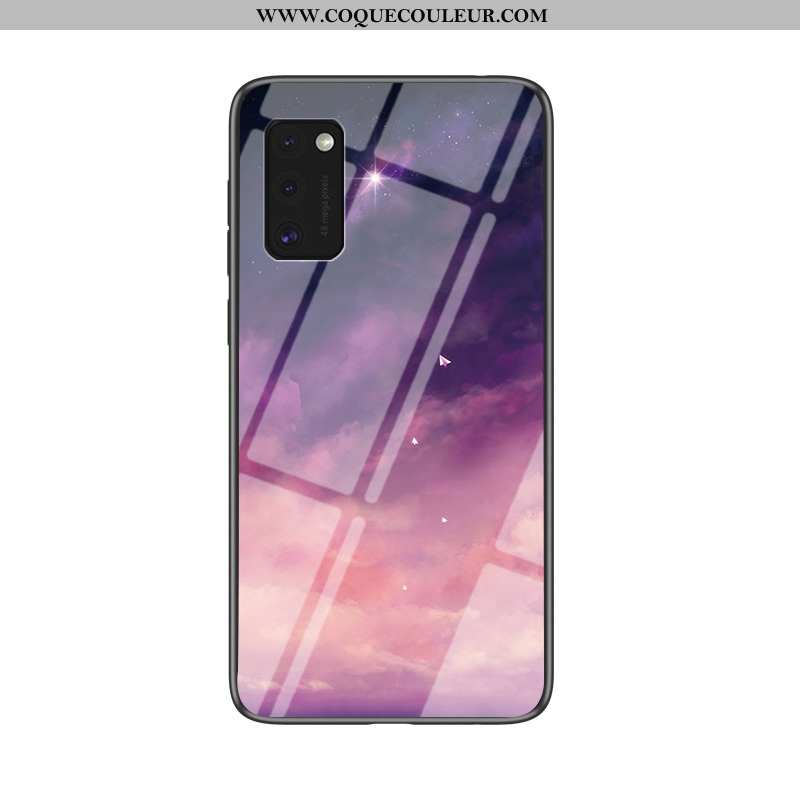 Coque Samsung Galaxy A41 Tendance Nouveau Incassable, Housse Samsung Galaxy A41 Silicone Tout Compri