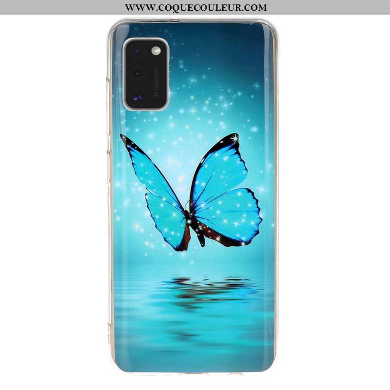 Housse Samsung Galaxy A41 Dessin Animé Coque Téléphone Portable, Étui Samsung Galaxy A41 Lumineuses 