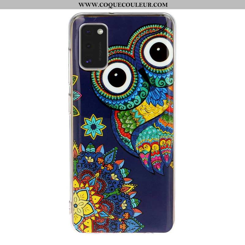 Housse Samsung Galaxy A41 Dessin Animé Coque Téléphone Portable, Étui Samsung Galaxy A41 Lumineuses 