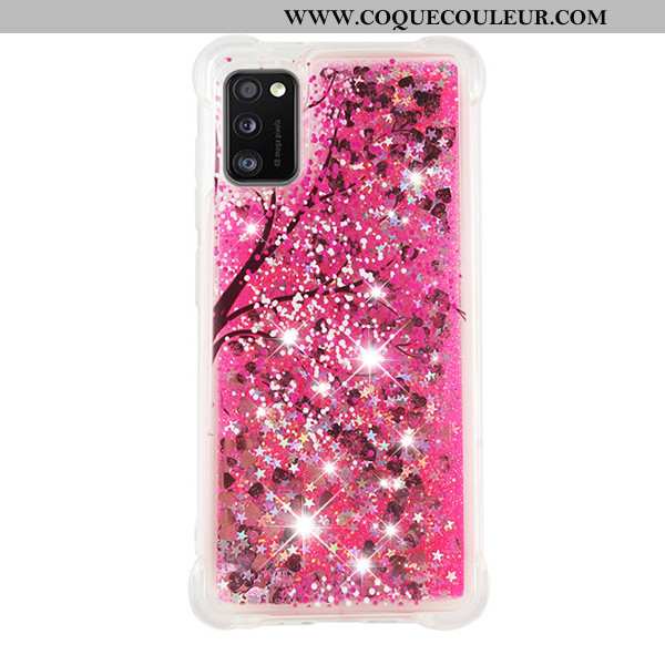 Étui Samsung Galaxy A41 Dessin Animé Or Incassable, Coque Samsung Galaxy A41 Étoile Ballon Doré