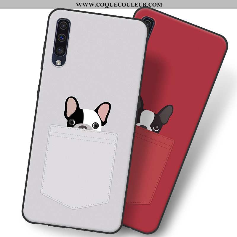 Coque Samsung Galaxy A50 Charmant Étui Dessin Animé, Housse Samsung Galaxy A50 Fluide Doux Étoile Gr