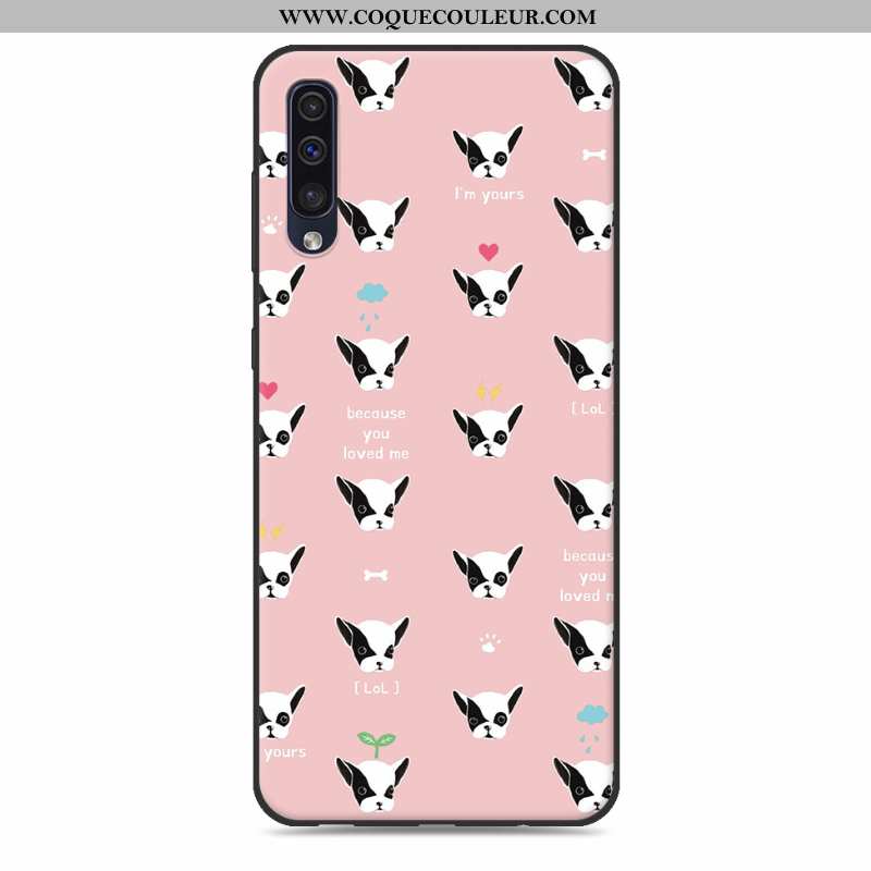 Coque Samsung Galaxy A50 Charmant Étui Dessin Animé, Housse Samsung Galaxy A50 Fluide Doux Étoile Gr