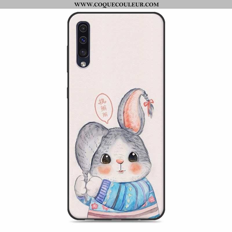 Coque Samsung Galaxy A50 Charmant Étui Dessin Animé, Housse Samsung Galaxy A50 Fluide Doux Étoile Gr