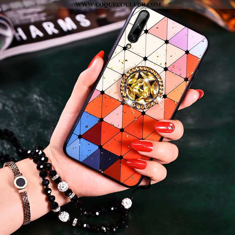 Housse Samsung Galaxy A50 Tendance Protection Amour, Étui Samsung Galaxy A50 Fluide Doux Incassable 