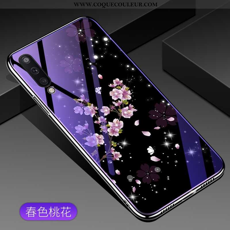 Housse Samsung Galaxy A50 Protection Fluide Doux Dessin Animé, Étui Samsung Galaxy A50 Verre Étoile 