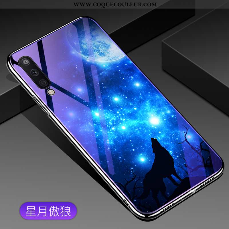 Housse Samsung Galaxy A50 Protection Fluide Doux Dessin Animé, Étui Samsung Galaxy A50 Verre Étoile 