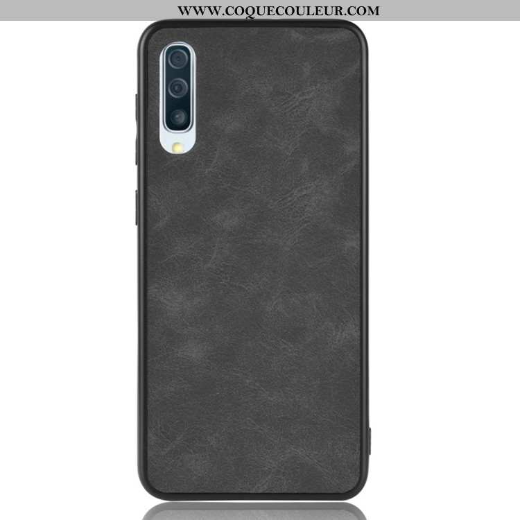 Coque Samsung Galaxy A50s Ultra Incassable Tout Compris, Housse Samsung Galaxy A50s Légère Étui Noir