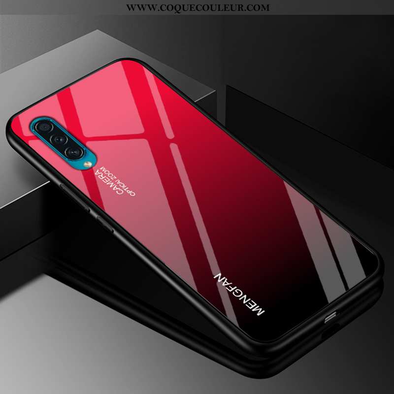 Coque Samsung Galaxy A50s Tendance Personnalisé Verre, Housse Samsung Galaxy A50s Protection Dégradé