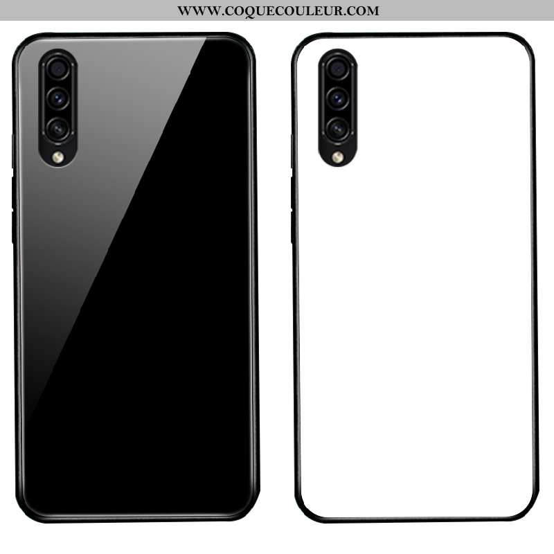 Housse Samsung Galaxy A50s Mode Noir Luxe, Étui Samsung Galaxy A50s Protection Étoile