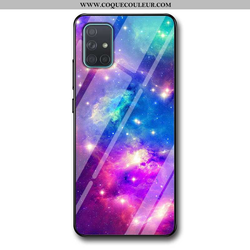 Coque Samsung Galaxy A51 Mode Créatif Incassable, Housse Samsung Galaxy A51 Protection Tendance Viol