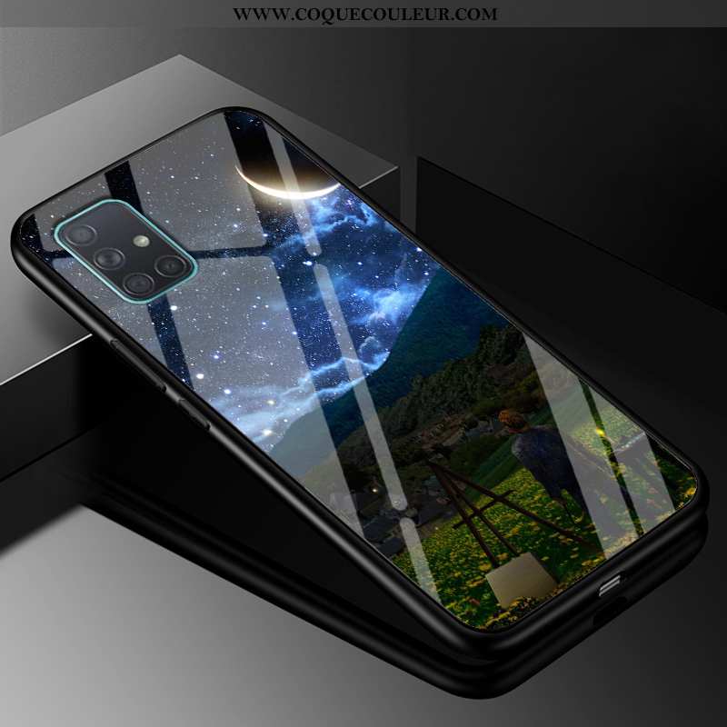 Coque Samsung Galaxy A51 Créatif Téléphone Portable Incassable, Housse Samsung Galaxy A51 Tendance É