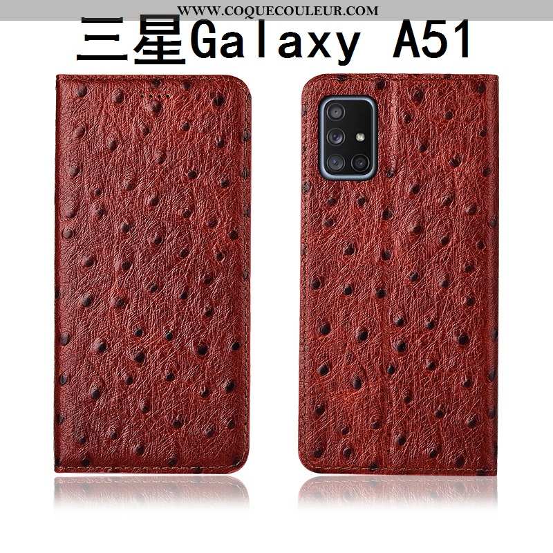 Étui Samsung Galaxy A51 Modèle Fleurie Téléphone Portable Protection, Coque Samsung Galaxy A51 Silic