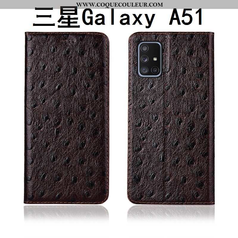 Étui Samsung Galaxy A51 Modèle Fleurie Téléphone Portable Protection, Coque Samsung Galaxy A51 Silic