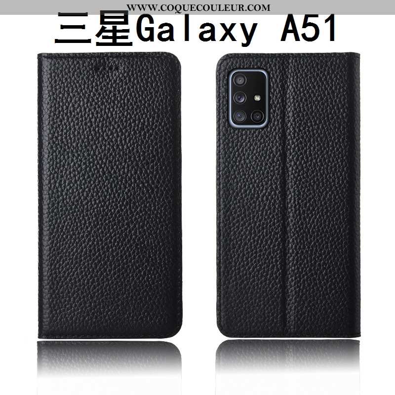 Étui Samsung Galaxy A51 Protection Étoile Coque, Coque Samsung Galaxy A51 Délavé En Daim Téléphone P