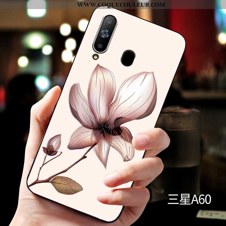 Coque Samsung Galaxy A60 Silicone Fluide Doux Étui, Housse Samsung Galaxy A60 Protection Tout Compri