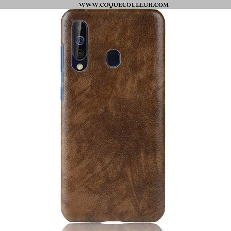 Housse Samsung Galaxy A60 Modèle Fleurie Étoile Coque, Étui Samsung Galaxy A60 Personnalité Rouge