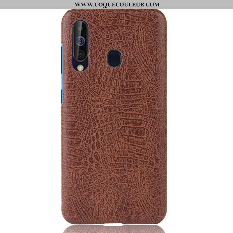 Housse Samsung Galaxy A60 Modèle Fleurie Étoile Coque, Étui Samsung Galaxy A60 Personnalité Rouge