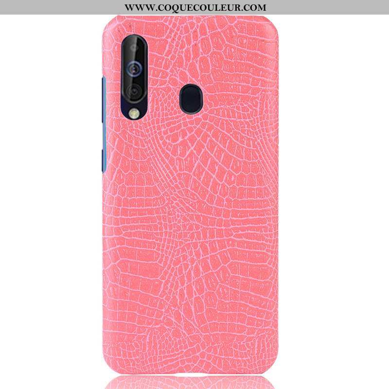 Housse Samsung Galaxy A60 Modèle Fleurie Étoile Coque, Étui Samsung Galaxy A60 Personnalité Rouge