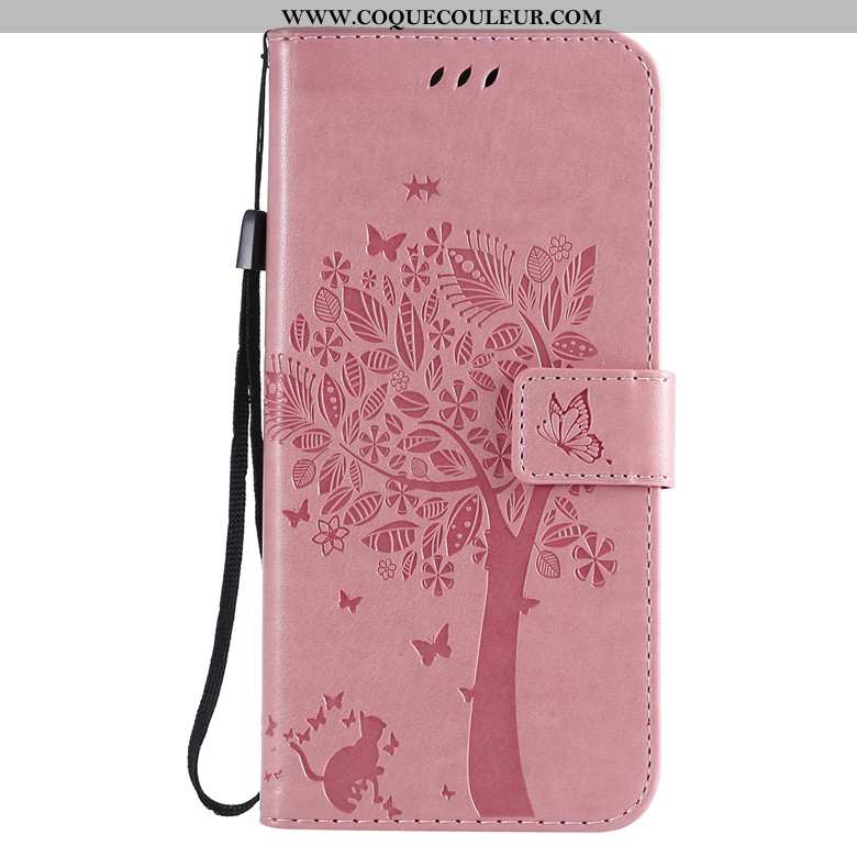 Coque Samsung Galaxy A60 Cuir Téléphone Portable Coque, Housse Samsung Galaxy A60 Silicone Arbres Vi