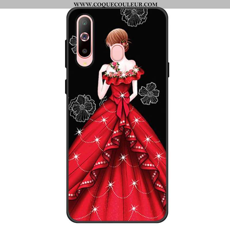 Étui Samsung Galaxy A60 Fluide Doux Protection Frais, Coque Samsung Galaxy A60 Silicone Incassable R