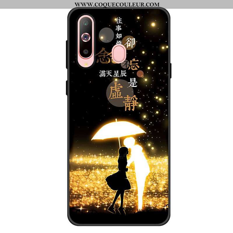 Étui Samsung Galaxy A60 Fluide Doux Protection Frais, Coque Samsung Galaxy A60 Silicone Incassable R