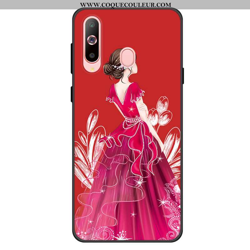 Étui Samsung Galaxy A60 Fluide Doux Protection Frais, Coque Samsung Galaxy A60 Silicone Incassable R