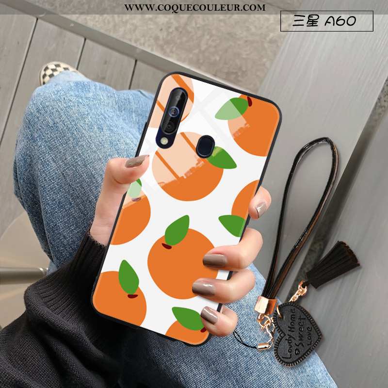 Coque Samsung Galaxy A60 Protection Frais Incassable, Housse Samsung Galaxy A60 Verre Tout Compris B