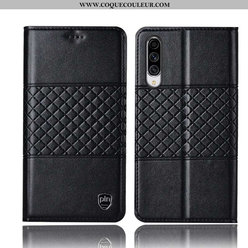 Coque Samsung Galaxy A70 Cuir Véritable Tout Compris Téléphone Portable, Housse Samsung Galaxy A70 P