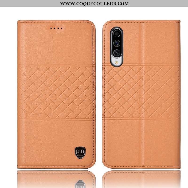 Coque Samsung Galaxy A70 Cuir Véritable Tout Compris Téléphone Portable, Housse Samsung Galaxy A70 P