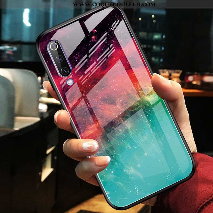 Étui Samsung Galaxy A70 Verre Tendance Protection, Coque Samsung Galaxy A70 Dessin Animé Nouveau Rou